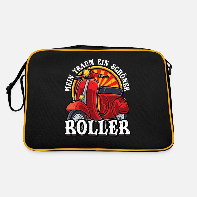 Roller Traum Motorroller Scooter Geschenk Retro Tasche