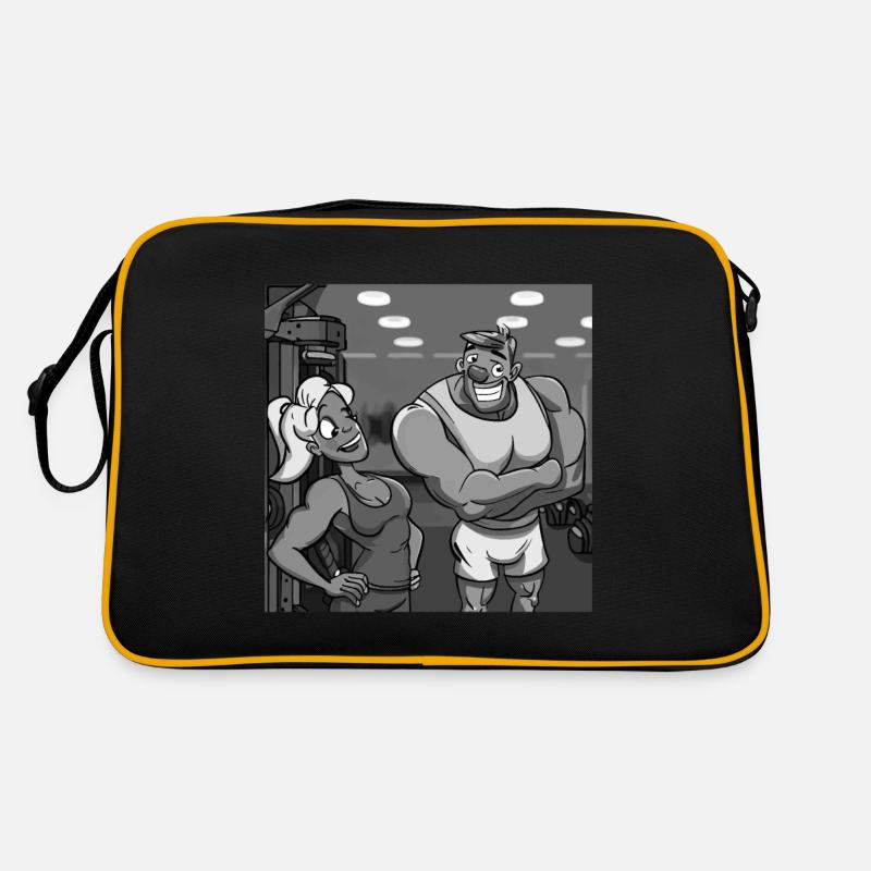 FITNESSSTUDIO Retro Tasche