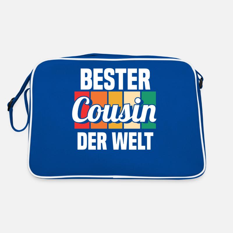 Bester Cousin Retro Tasche
