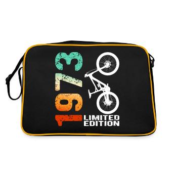 1973 Édition limitée VTT Bike Bike Bike - Sac Retro - noir/or - Dos