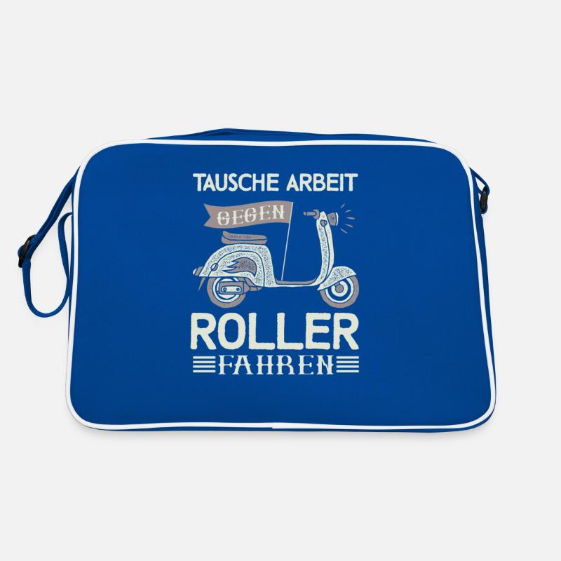 Tausche Arbeit gegen Roller Scooter Motorroller Retro Tasche