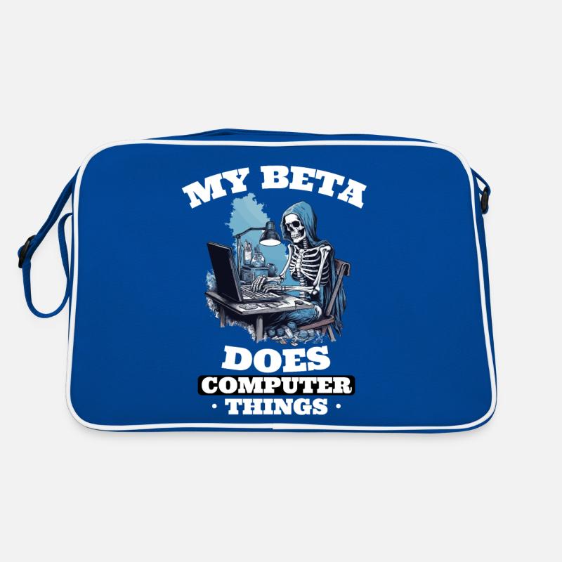 Ma bêta fait des programmeurs informatiques Sac Retro