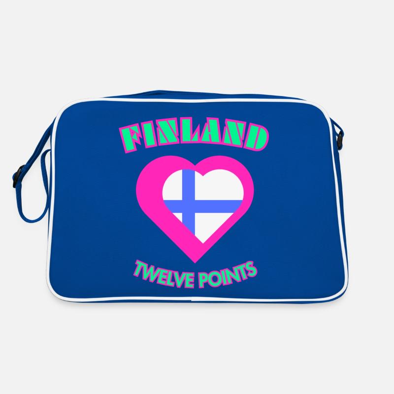 Finlande Douze points - 12 points pour la Finlande Sac Retro