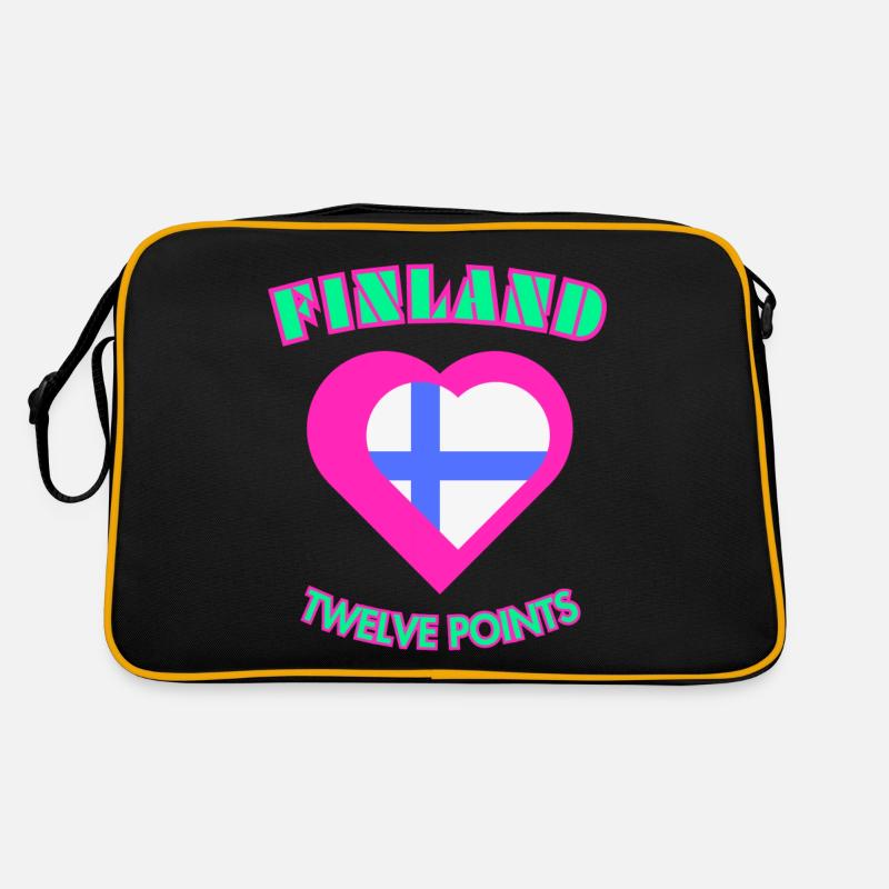 Finlande Douze points - 12 points pour la Finlande Sac Retro