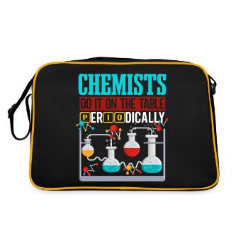 Les chimistes le font périodiquement sur la table - Sac Retro - noir/or - Dos