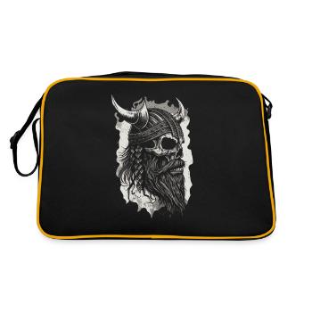 Viking païen Guerrier nordique Viking - Sac Retro - noir/or - Dos