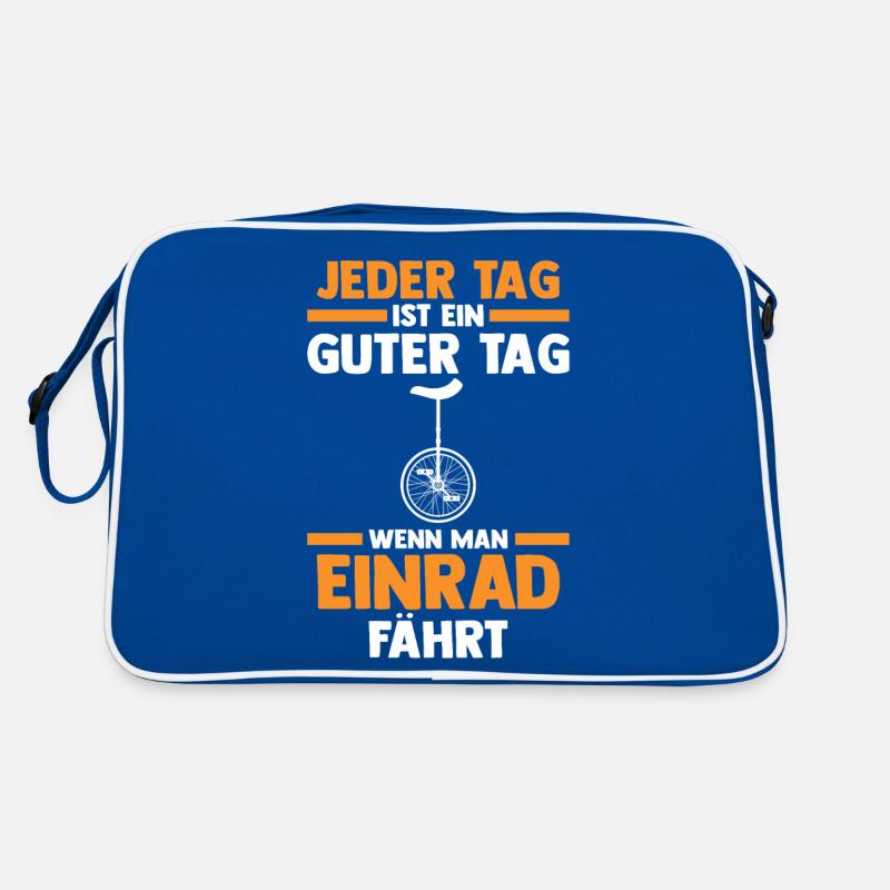 Kunstrad Fahrrad Einrad Retro Tasche