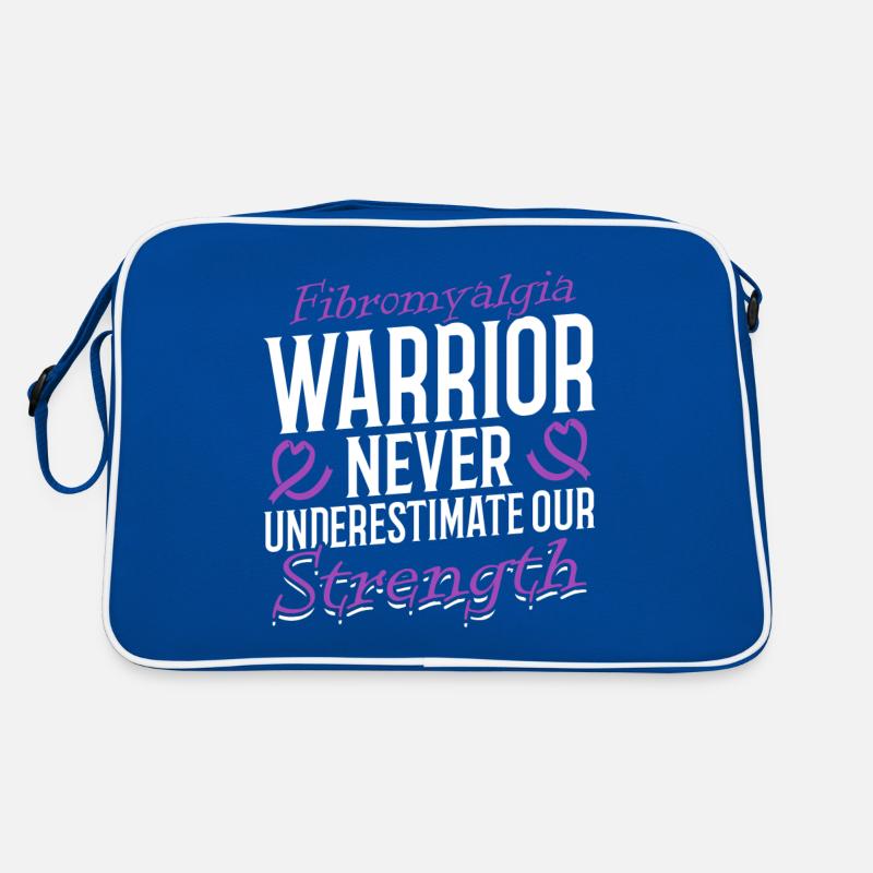 Fibromyalgie-kriegerin Unterschätzen Sie Niemals Retro Tasche