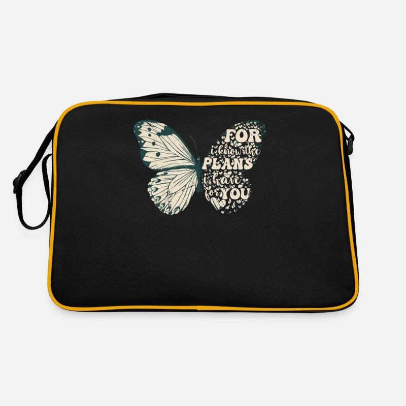 Jeremiah 29 11 Scripture Faithful Christian Bible Retro Bag