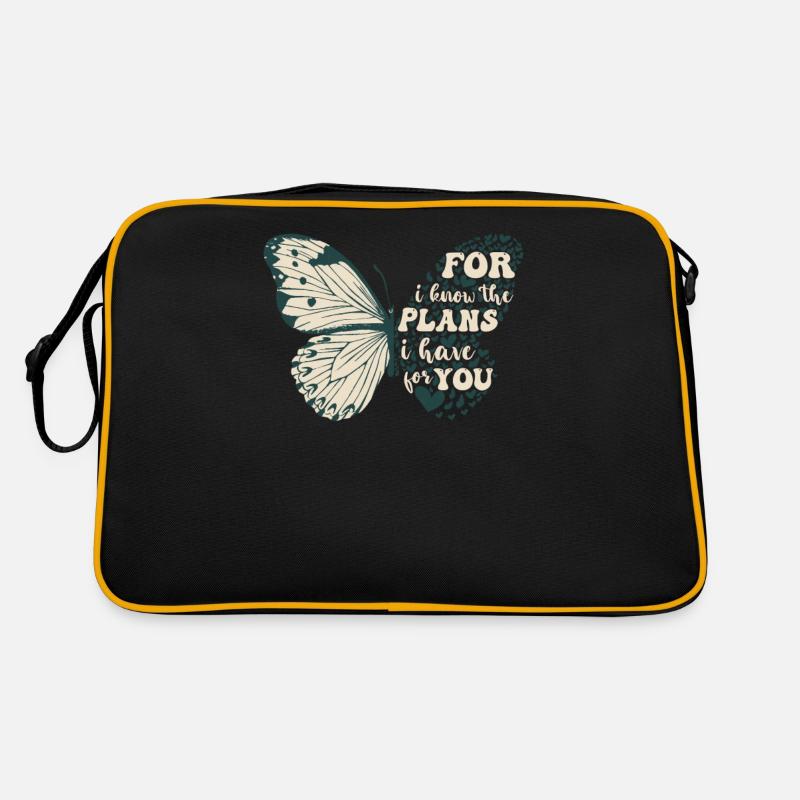 Jeremiah 29 11 Bible Christian Scriptures Cool Retro Bag