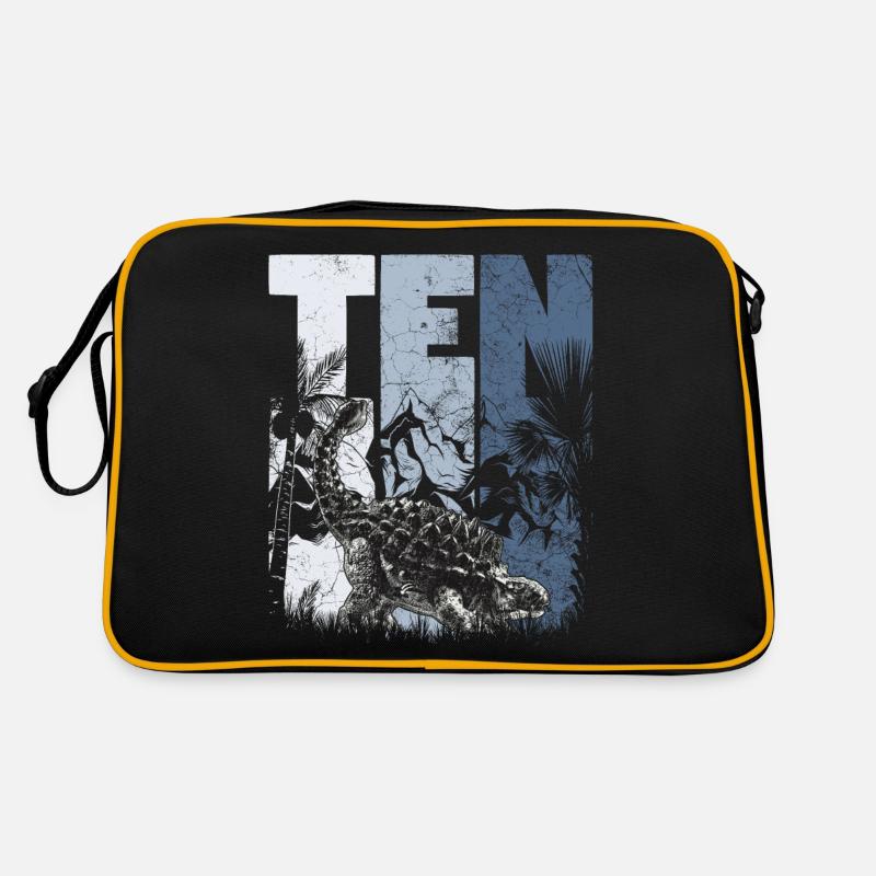 Ankylosaurus 10 ans Dino 10e anniversaire Sac Retro
