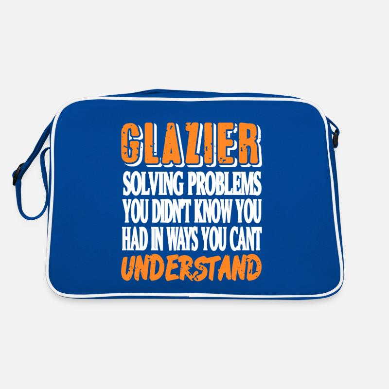 Glazier Solving Problems You Didn't Know You Have Retro Tasche