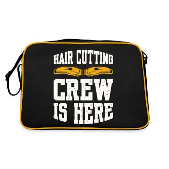 L’équipe de coupe de cheveux est là - Sac Retro - noir/or - Dos