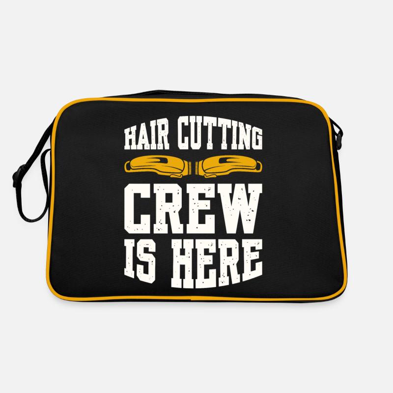 L’équipe de coupe de cheveux est là Sac Retro