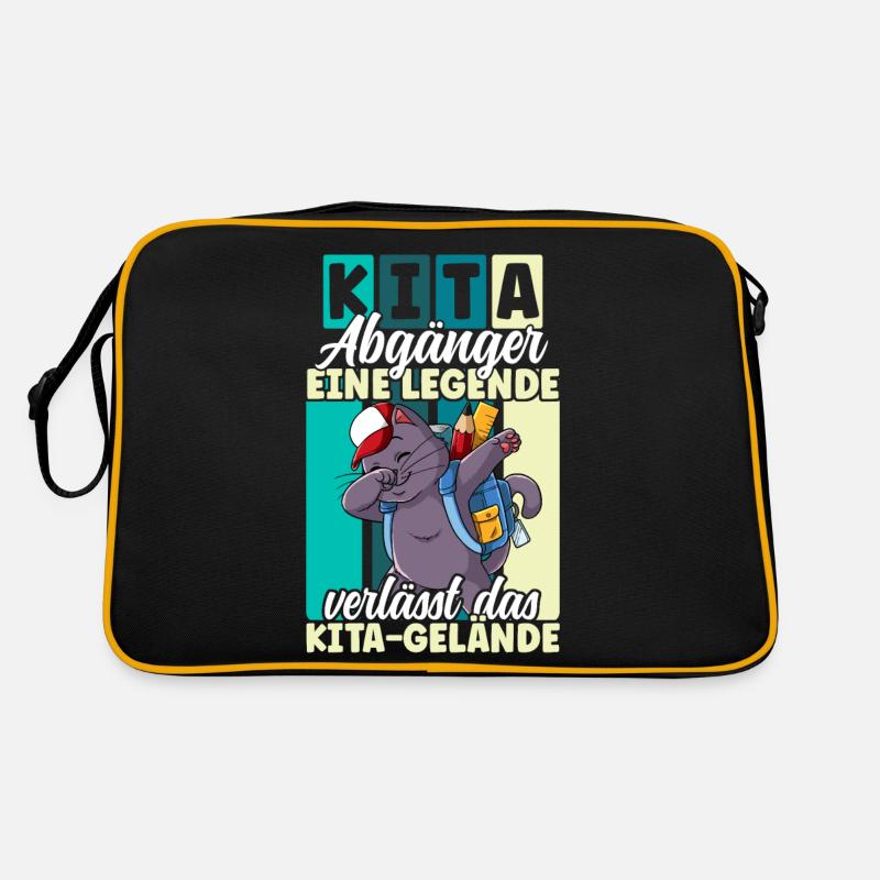 Kita Absolvent Abschied Kindergartenkind Kita Retro Tasche