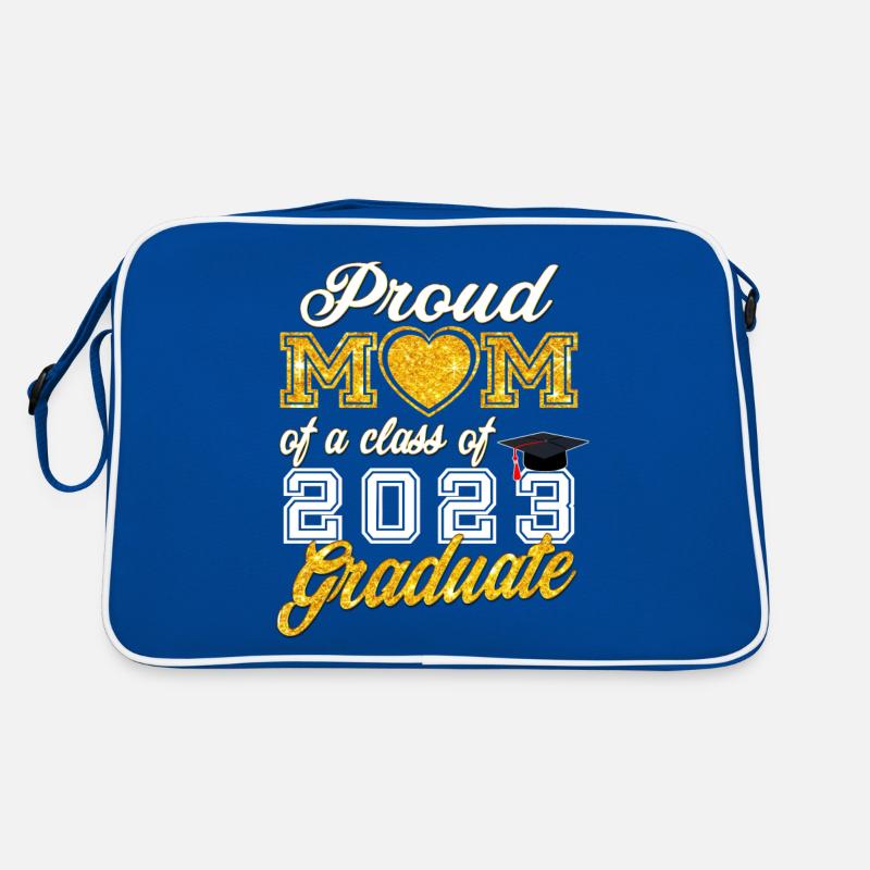 Mutter des Absolventen - Stolze Mutter einer Klasse von 2023 Retro Tasche