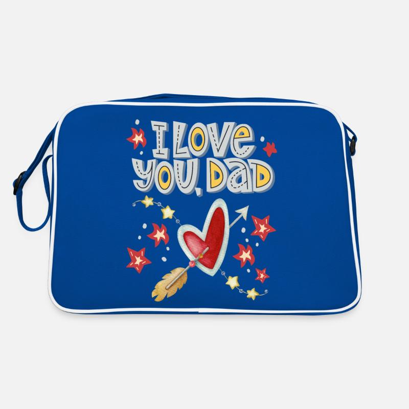 Vater, Vatertag, Papa-Papi, Dad-Daddy Spruch Retro Tasche
