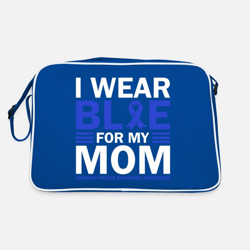 Je porte du bleu pour ma mère - prise de conscience de Sac Retro