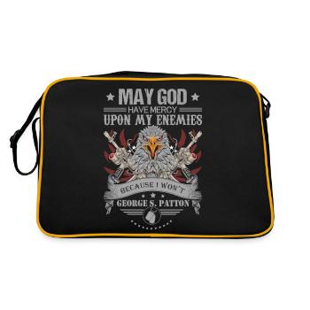 usa biker - Sac Retro - noir/or - Dos