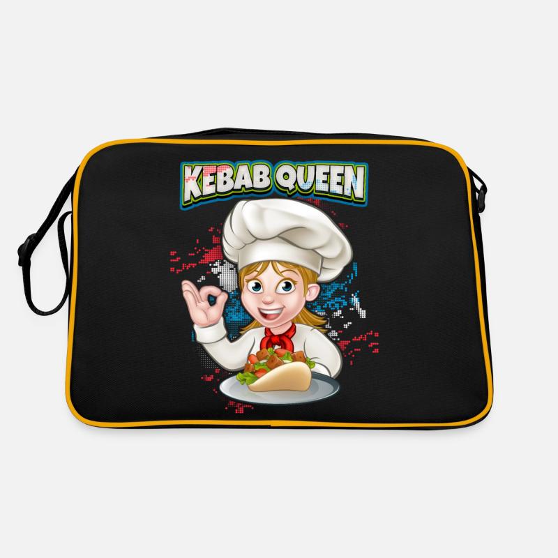 Kebab Queen, Dicton de Kebab drôle, Doner Kebap Sac Retro