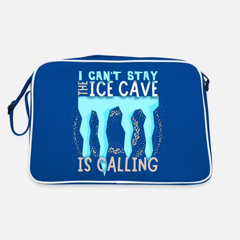 Speleologist, Ice Cave Ice Cave Research Saying Retro Bag