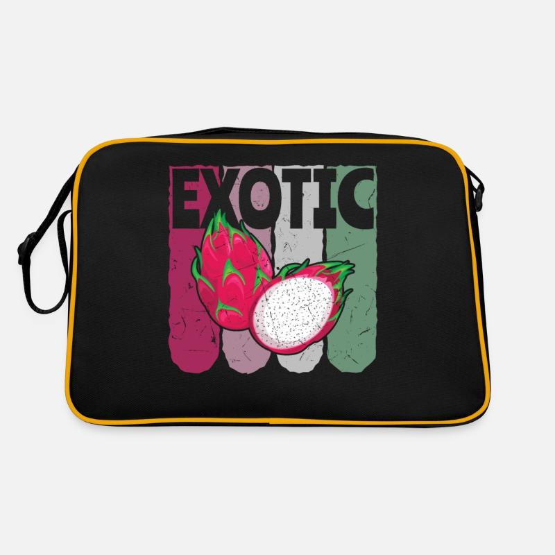 Exotic Dragon Fruit Vintage Distressed Retro Tasche