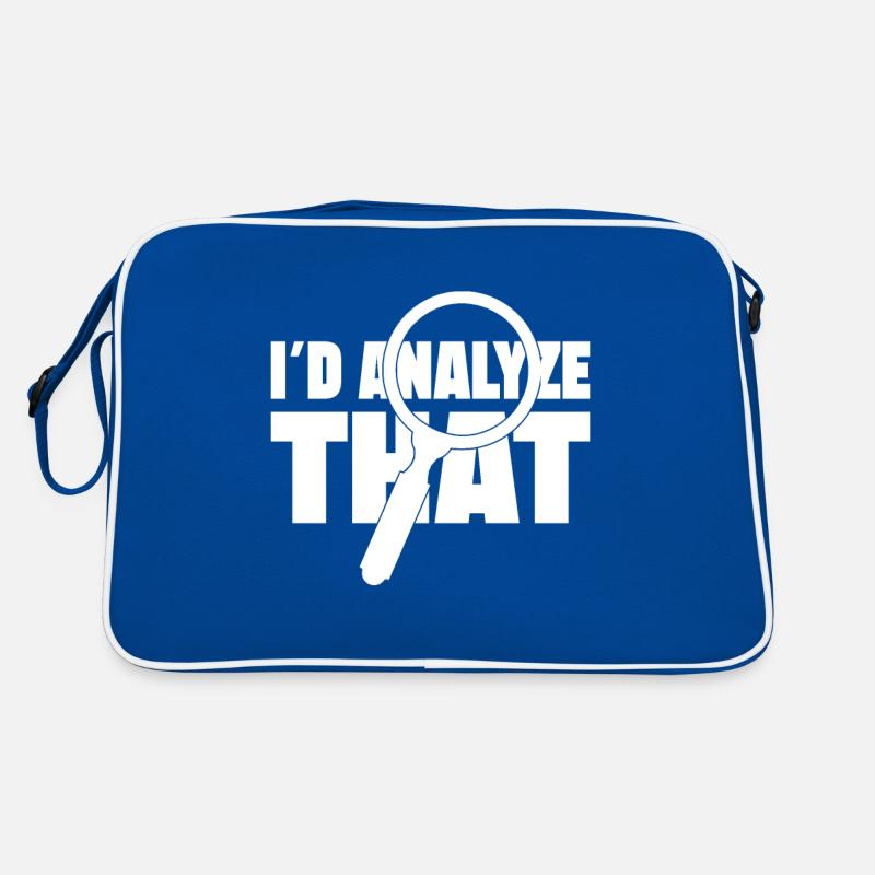 J’analyse ce cadeau d’analyste Crime Lab Sac Retro