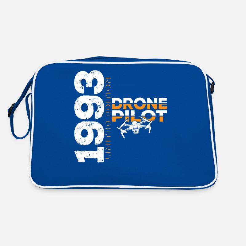 1993 Drone Drones Drone Drone Pilot Limited Retro Bag