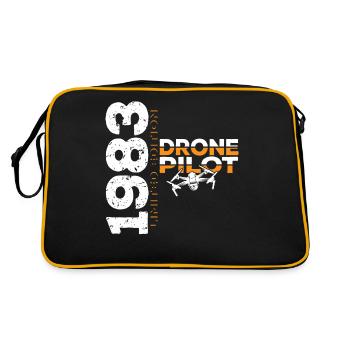 1983 Drone Drones Drone Drone Pilot Limited - Retro Bag - black/gold - Back