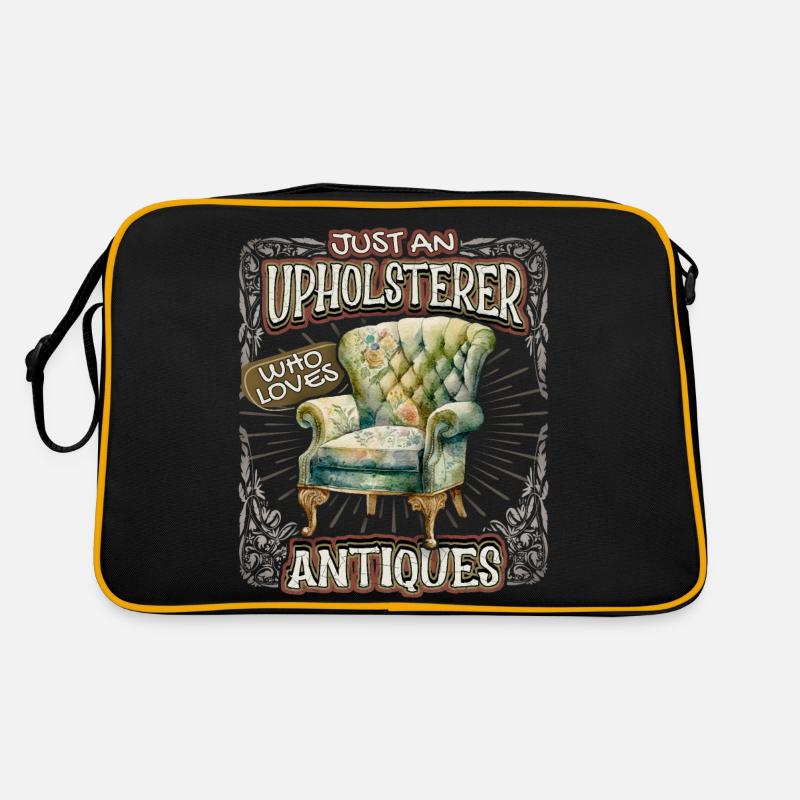 Occupation Polsterer Möbelpolsterer Antiquitäten Spruch Retro Bag