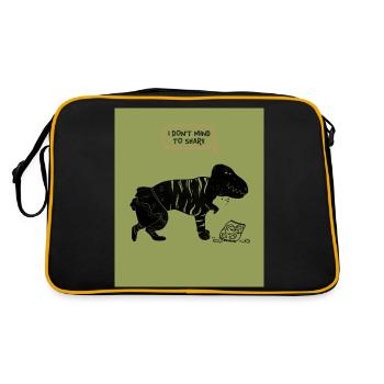 CELA NE ME DÉRANGE PAS DE PARTAGER - Sac Retro - noir/or - Dos