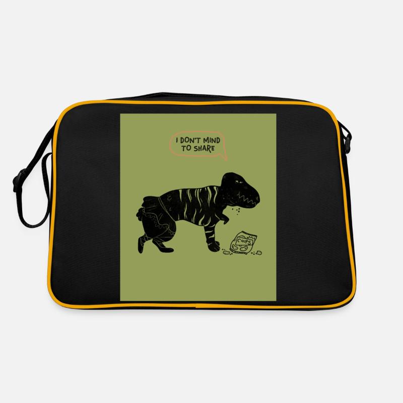 I DON'T MIND TO SHARE Retro Bag