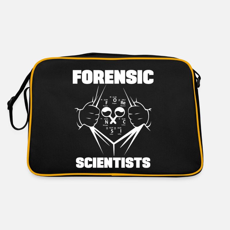 Forensic Scientist Analyst Crime Lab Gift Idea Retro Bag