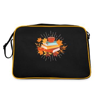 Réservez Autumn Hello Autumn Bookworm Librarian - Sac Retro - noir/or - Dos