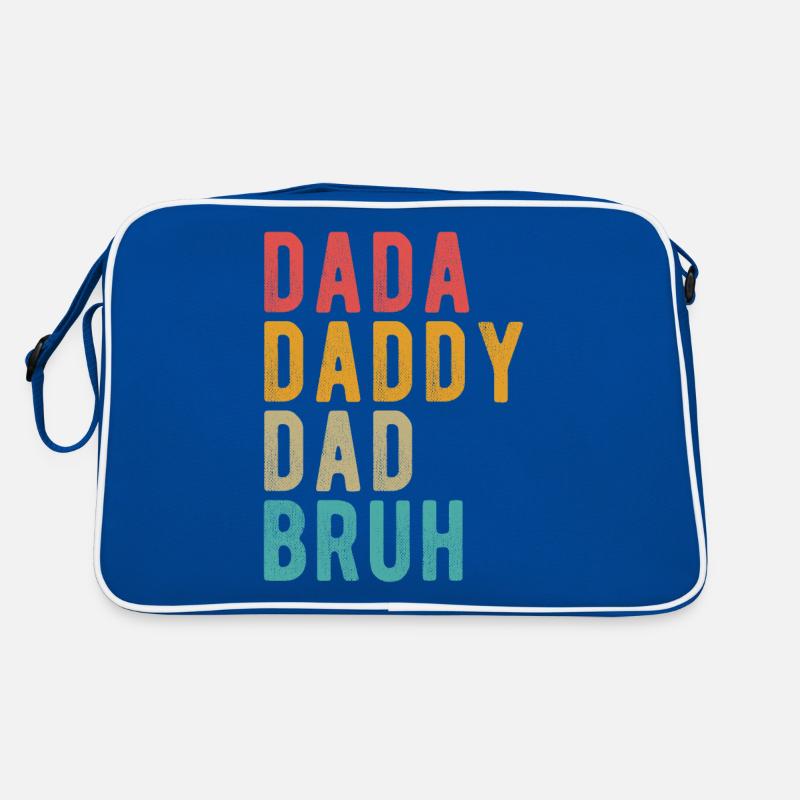 Dada Daddy Dad Bruh Retro Bag