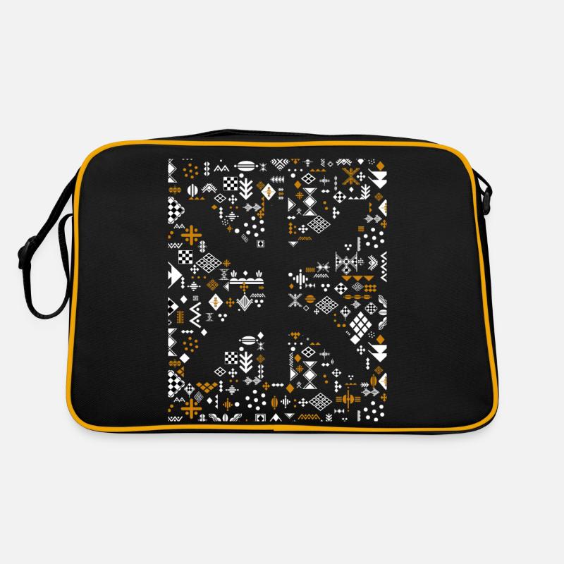 AMAZIGH BERBER KABYLE KABYLE MOTIF Retro Bag
