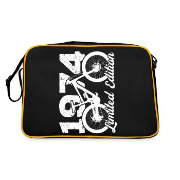 1974 Édition limitée VTT Bike Bike Bike - Sac Retro - noir/or - Dos