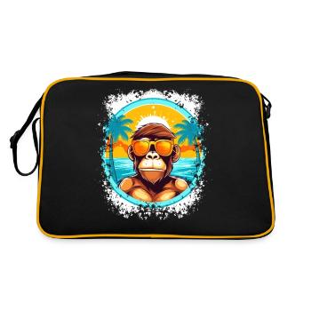 Monkey Beach Escape: Stand Out this Summer - Retro Bag - black/gold - Back