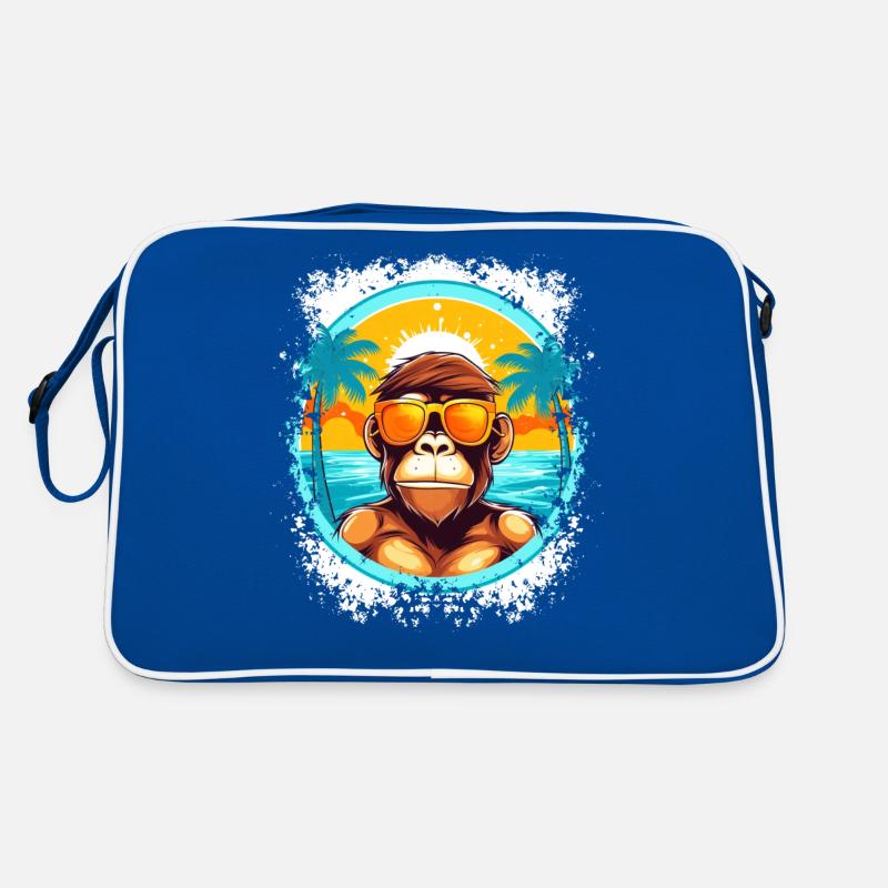 Monkey Beach Escape: Démarquez-vous cet été Sac Retro