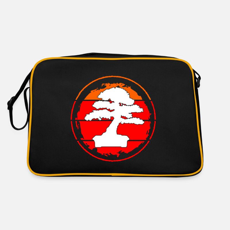Bonsai tree design for bonsai beginner lovers Retro Bag