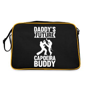 Le futur copain de capoeira de papa - Sac Retro - noir/or - Dos