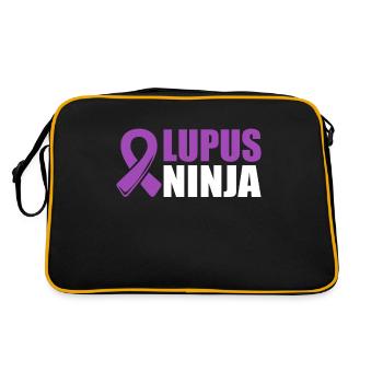 Conscience du lupus Guerrier lupus - Sac Retro - noir/or - Dos