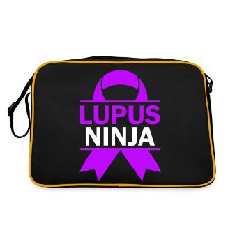 Conscience du lupus Guerrier lupus - Sac Retro - noir/or - Dos