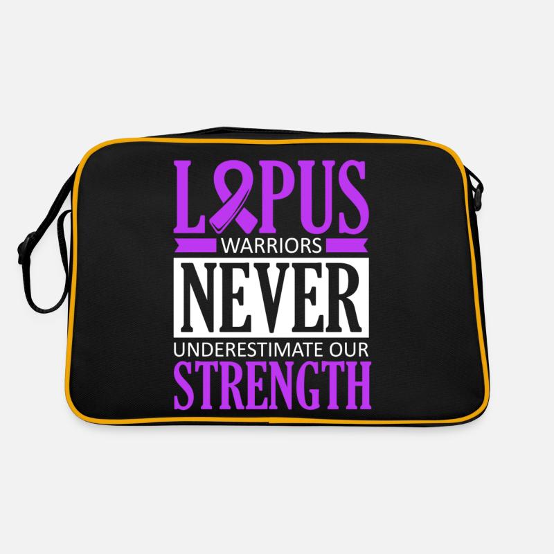 Lupus warriors never underestimate our strength Retro Bag