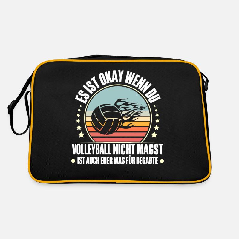 Volleyball Retro Tasche