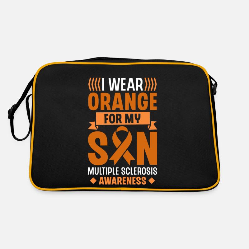 I'm wearing orange for my son multiples Retro Bag
