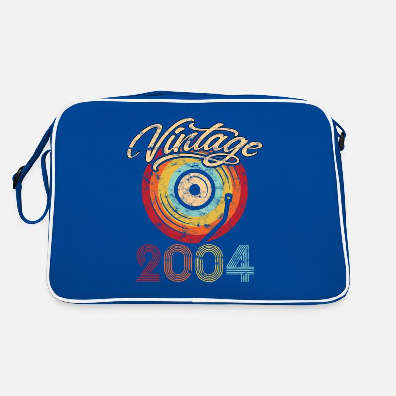 2004 Anniversaire Vinyle Vintage Sac Retro