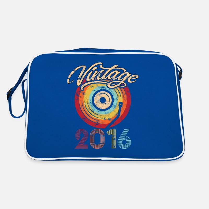 2016 Anniversaire Vinyle Vintage Sac Retro