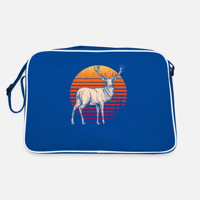 American Elk Hunter Retro Vintage Sun Bow Sac Retro