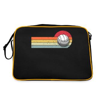 Volleyball - Retro Bag - black/gold - Back